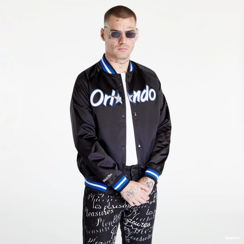 Mitchell&Ness NBA Orlando Magic Lightweight Jacket M STJKMG18013-OMABLCK Clothing , Jackets, vests , Men Your Sports Performance