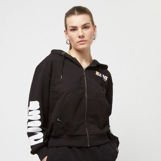 Karl Kani Retro Full Zip Hoodie W 6122353 Clothing , Sweatshirts , Women Your Sports Performance