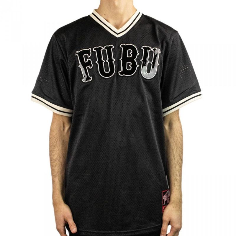Fubu Vintage Lacquered Mesh Tee M 6038432 Clothing , Shirts , Men Your Sports Performance