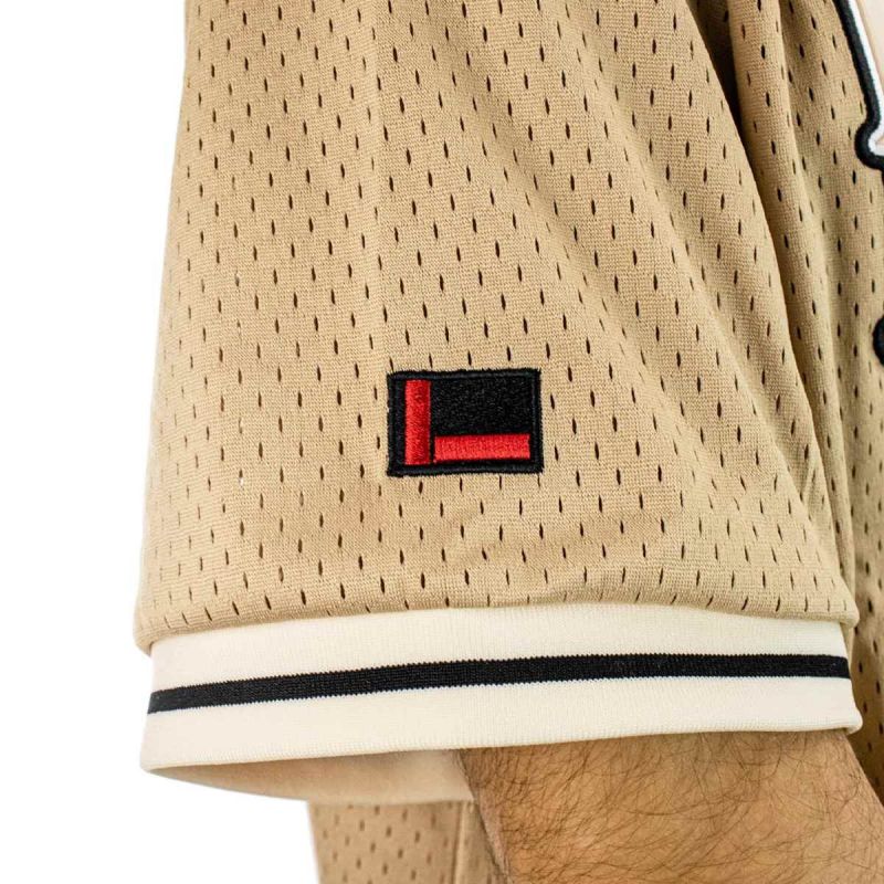 Fubu Vintage Lacquered Mesh Tee M 6038414 Clothing , Shirts , Men Your Sports Performance