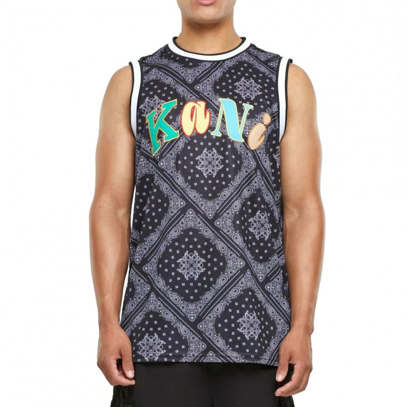 Karl Kani Woven Signature Paisley Basketball Tank M 6031440 Clothing , Shirts , Men Your Sports Performance