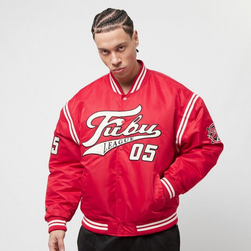 Fubu Varsity Shiny College Jacket M 60851971 Clothing , Jackets, vests , Men Your Sports Performance