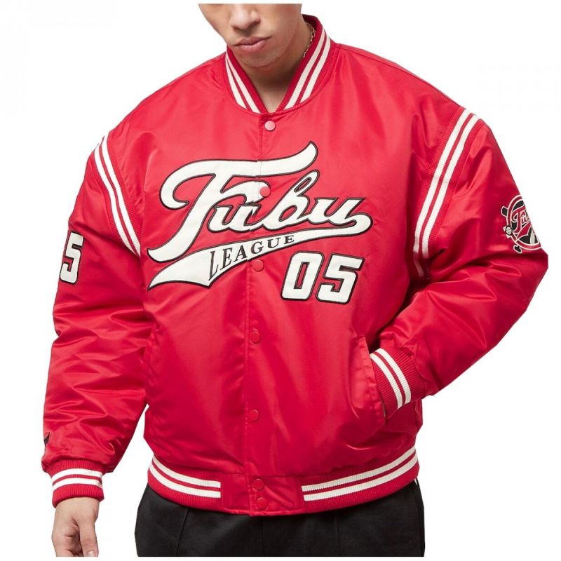 Fubu Varsity Shiny College Jacket M 60851971 Clothing , Jackets, vests , Men Your Sports Performance