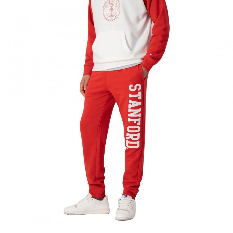 Champion Stanford University Ribbed Cuffs Pants M 218570.RS010 Clothing , Pants, shorts , Men Your Sports Performance