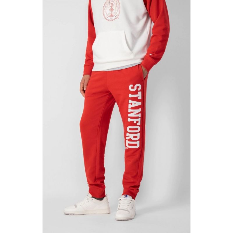 Champion Stanford University Ribbed Cuffs Pants M 218570.RS010 Clothing , Pants, shorts , Men Your Sports Performance