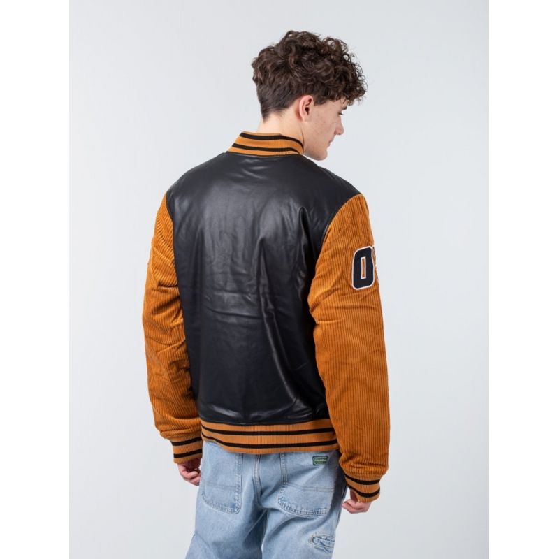 Fubu Bomber Jacket Varsity Block Corduroy Jacket M 6075110 Clothing , Jackets, vests , Men Your Sports Performance