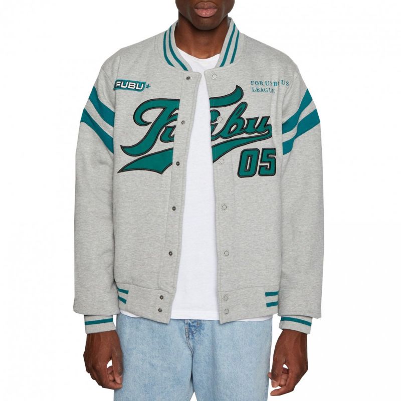 Fubu Varsity Sweat College Jacket M 6075130 Clothing , Jackets, vests , Men Your Sports Performance