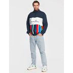 Karl Kani KK Signature Block Stripe Troyer M 6027341 sweatshirt Clothing , Sweatshirts , Men Your Sports Performance