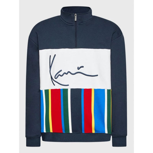 Karl Kani KK Signature Block Stripe Troyer M 6027341 sweatshirt Clothing , Sweatshirts , Men Your Sports Performance