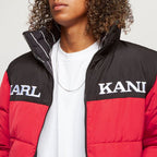 Karl Kani Retro Block Reversible Puffer Jacket M 6076823 Clothing , Jackets, vests , Men Your Sports Performance