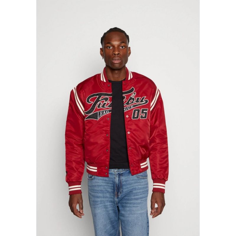 Fubu Varsity Satin College Jacket M 6075132 Clothing , Jackets, vests , Men Your Sports Performance