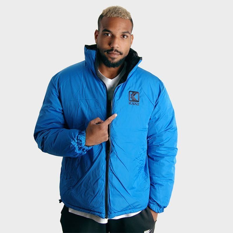 Karl Kani Retro Block Reversible Logo Puffer Jacket M 6076821 Clothing , Jackets, vests , Men Your Sports Performance