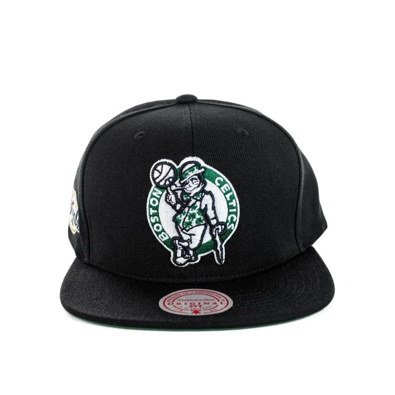 Mitchell & Ness NBA Boston Celtics Top Spot Snapback Hwc Celtics Cap HHSS2976-BCEYYPPPBLCK Clothing , Hats, scarves, gloves , Men Your Sports Performance