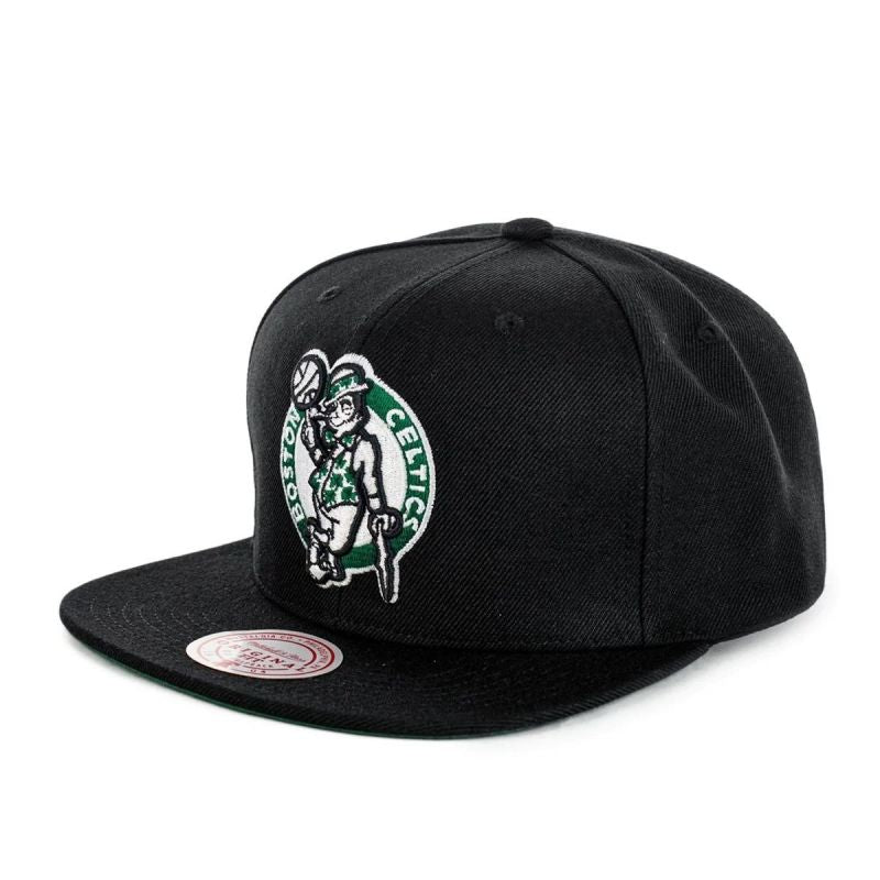Mitchell & Ness NBA Boston Celtics Top Spot Snapback Hwc Celtics Cap HHSS2976-BCEYYPPPBLCK Clothing , Hats, scarves, gloves , Men Your Sports Performance