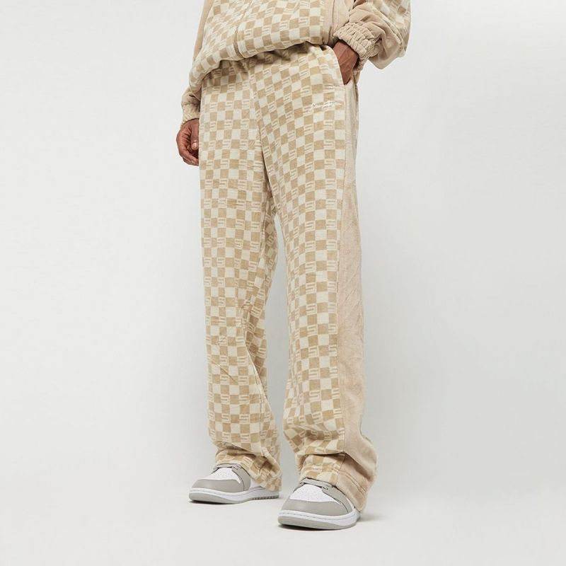 Sean John Check Velours Trackpants M 6004785 Clothing , Pants, shorts , Men Your Sports Performance