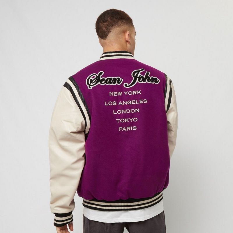 Sean John Vintage College Jacket M 6075170 Clothing , Jackets, vests , Men Your Sports Performance