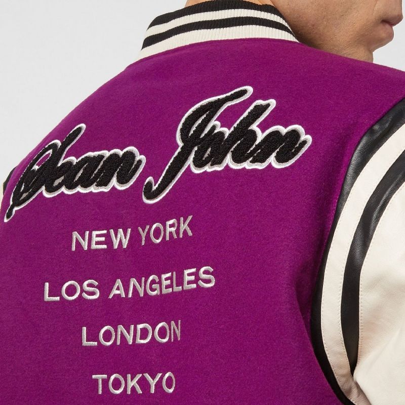 Sean John Vintage College Jacket M 6075170 Clothing , Jackets, vests , Men Your Sports Performance