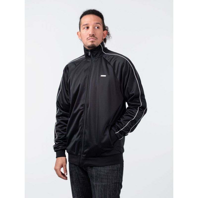 Sean John Script Logo Neoprene Trackjacket M 6078158 Clothing , Sweatshirts , Men Your Sports Performance