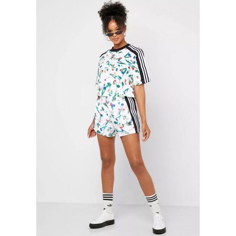 Adidas shorts and shirt set women's hotsell
