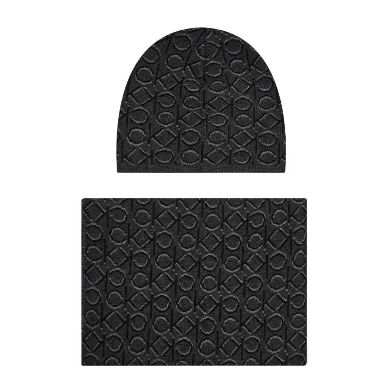 Hat + scarf Calvin Klein Shadow Monogram M K50K507498 Clothing , Hats, scarves, gloves , Men Your Sports Performance