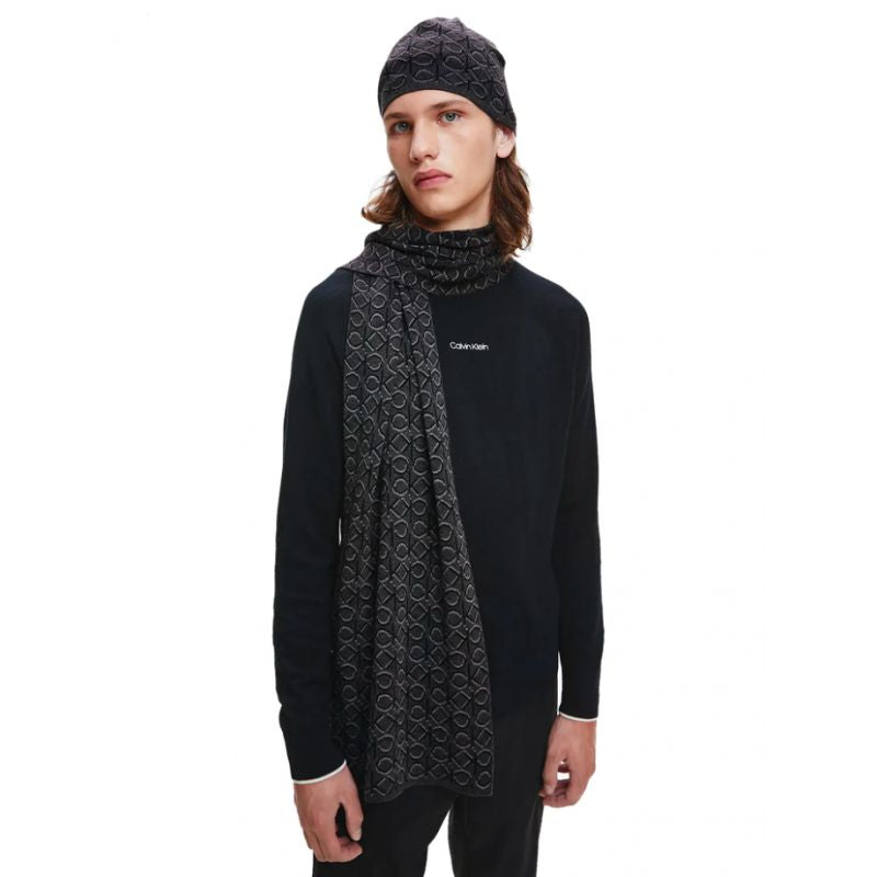Hat + scarf Calvin Klein Shadow Monogram M K50K507498 Clothing , Hats, scarves, gloves , Men Your Sports Performance
