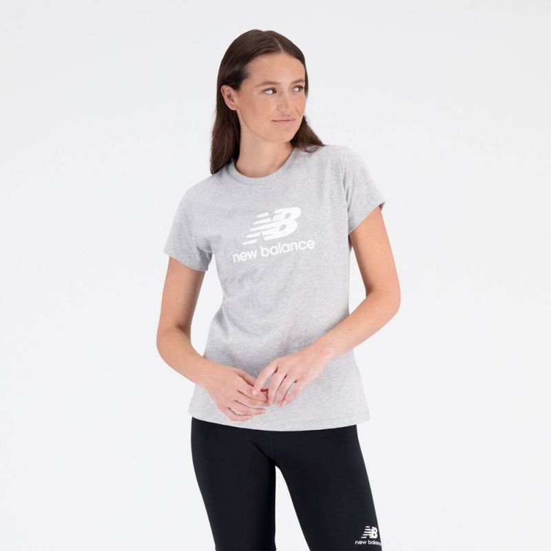 New Balance Essentials Stacked Logo CO AG T-shirt W WT31546AG