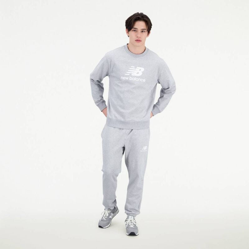 New Balance ESSENTIALS STACKED LOGO FRENC AG M sweatshirt MT31538AG