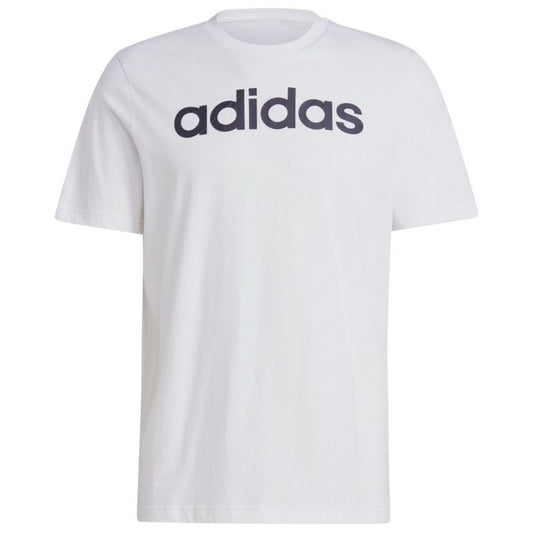 adidas Essentials Single Jersey Linear Embroidered Logo Tee M IC9276