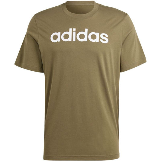 adidas Essentials Single Jersey Linear Embroidered Logo Tee M IC9280