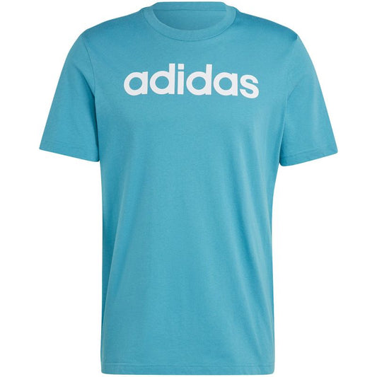 adidas Essentials Single Jersey Linear Embroidered Logo Tee M IJ8655