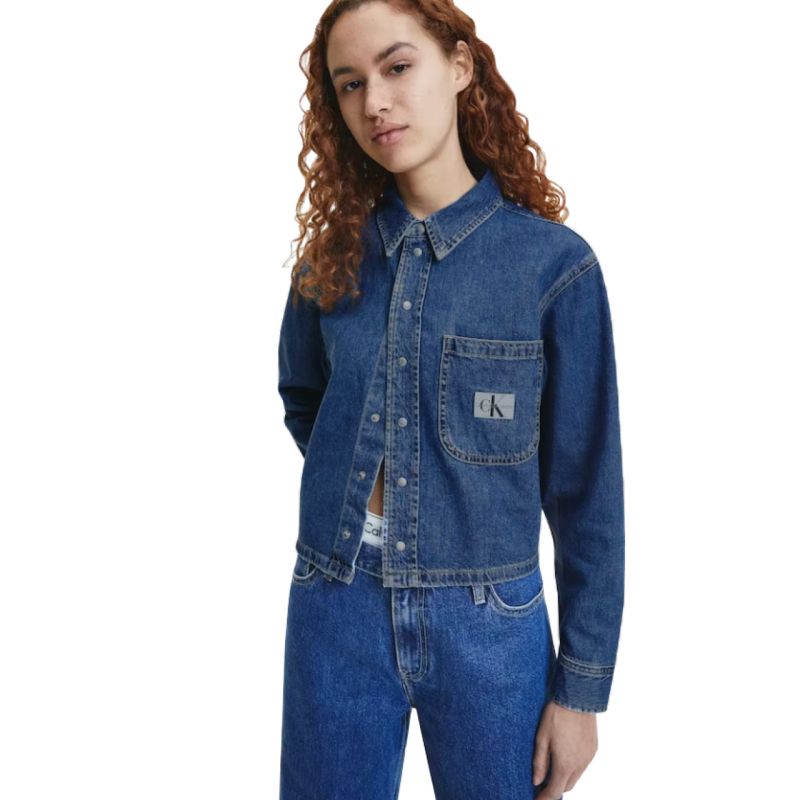 Calvin Jeans Relaxed W shirt J20J218493 Clothing , Shirts , Women Your Sports Performance