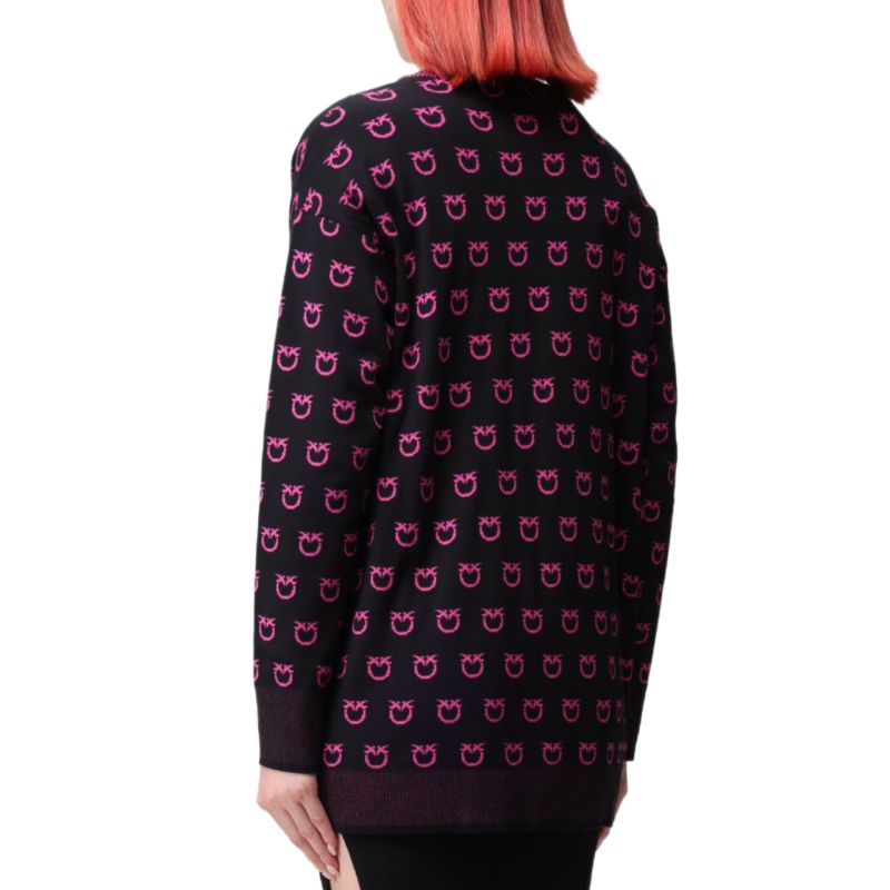 Pinko Lama Logo W 101562A112 sweater and cardigan Clothing , Sweatshirts , Women Your Sports Performance