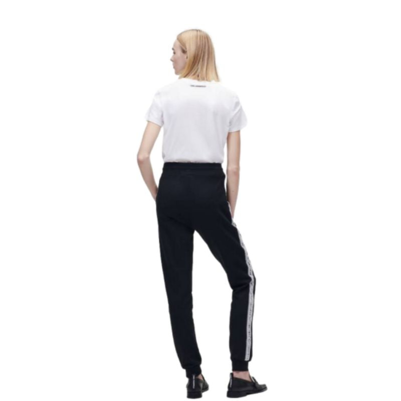 Karl Lagerfeld Logo Tape Sweat Pants W 221W1054 Clothing , Pants, shorts , Women Your Sports Performance