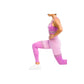 GymHero Leggings Stripes W MAUVE Clothing , Pants, shorts , Women Your Sports Performance