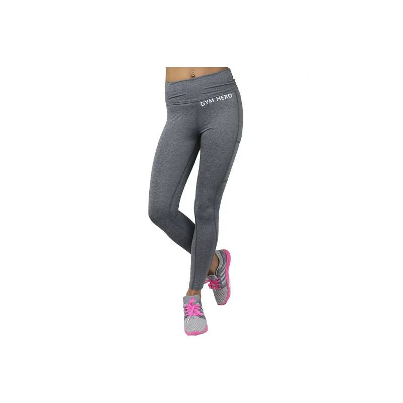 GymHero Leggings IN PUSHUP-GRAY Clothing , Pants, shorts , Women Your Sports Performance