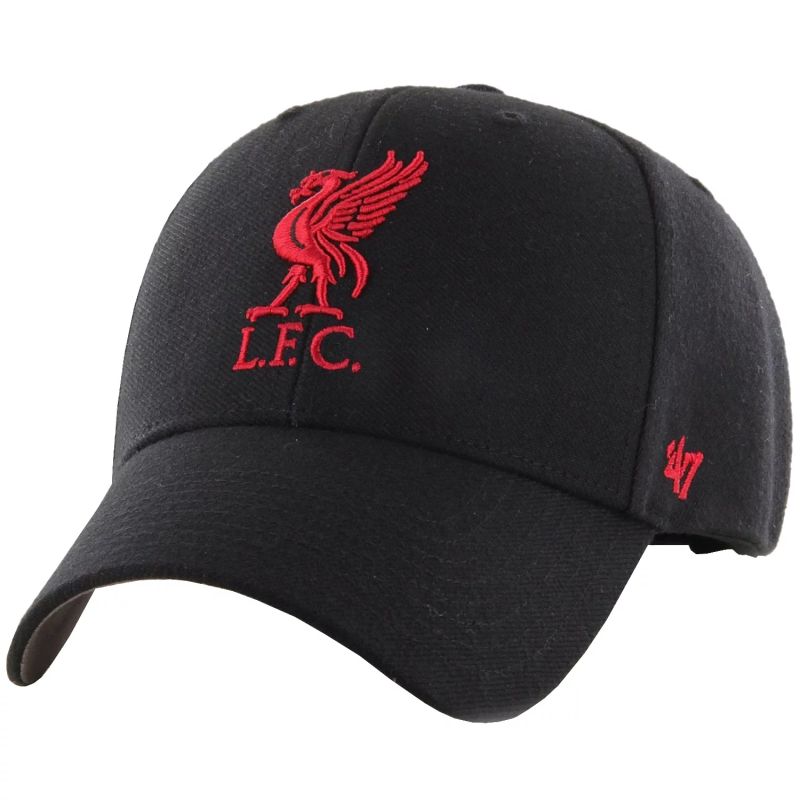 47 Brand MVP Liverpool FC Cap EPL-MVP04WBV-BKA Clothing , Hats, scarves, gloves , Men Your Sports Performance
