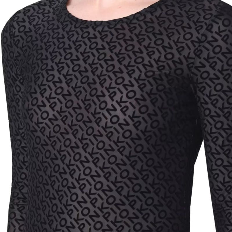 Pinko Logo T-shirt W 100639A 14F Clothing , Shirts , Women 4F