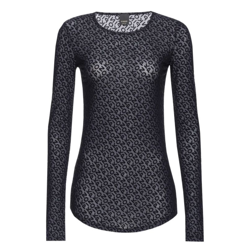 Pinko Logo T-shirt W 100639A 14F Clothing , Shirts , Women 4F